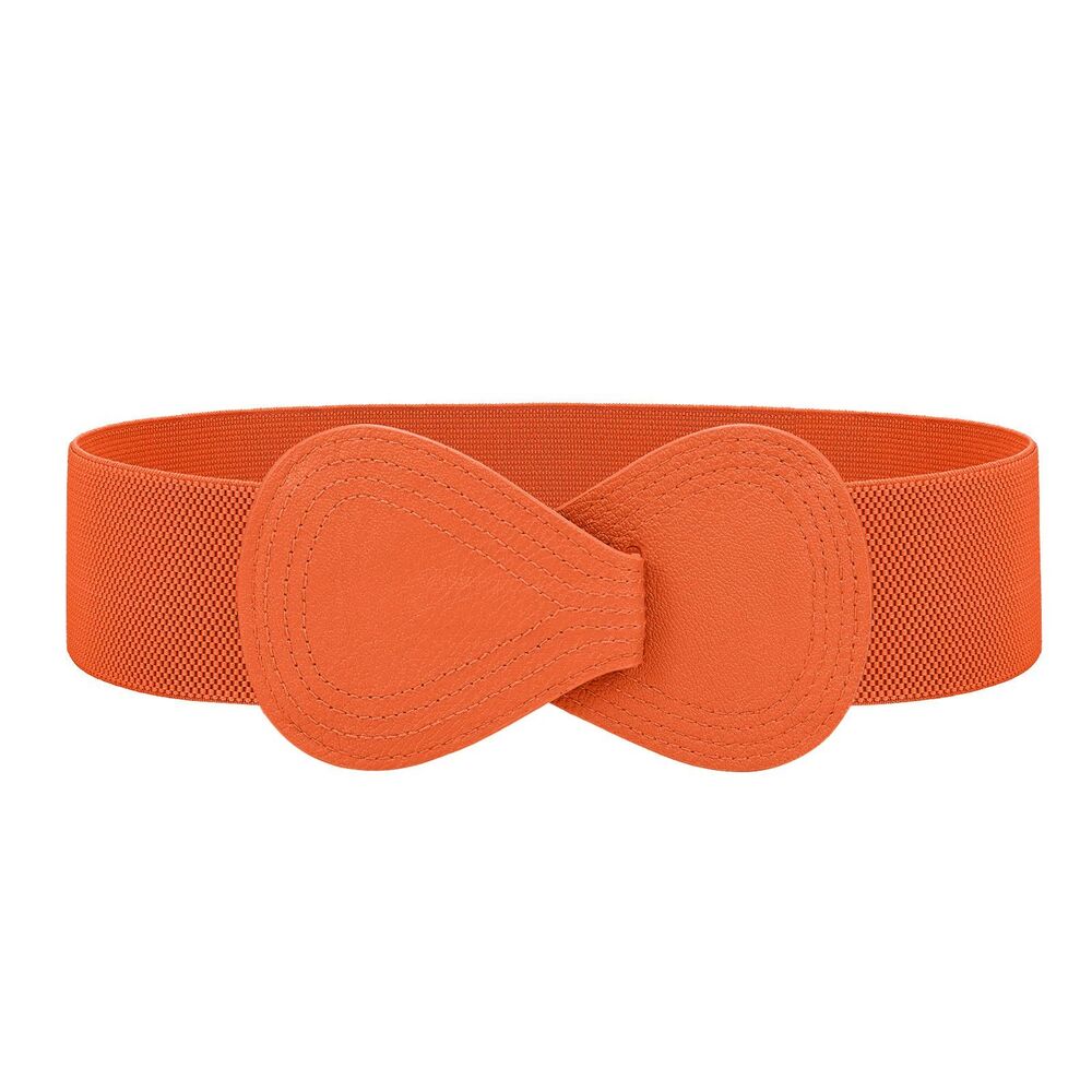 Wide Elastic Belt Ladies Stretch Dress Belt, 15G-184Belt010